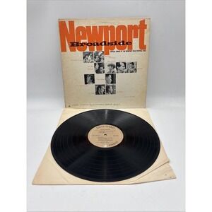 Newport Broadside LP Vanguard VRS-9144 VG+ Newport Folk Festival 1963